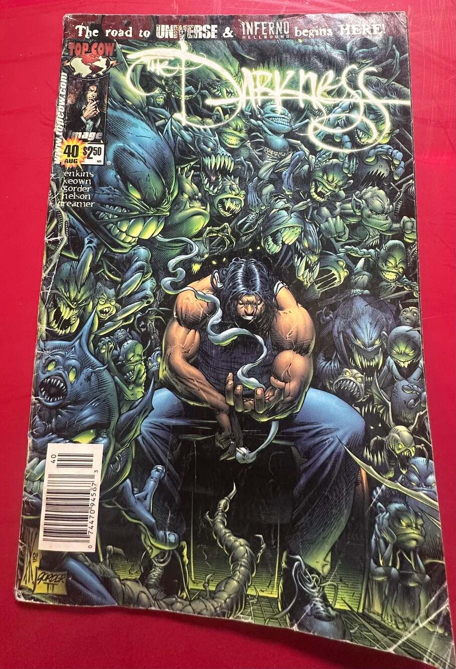 The Darkness Volume 1 #40 August 2001 Paul Jenkins & Dale Keown
